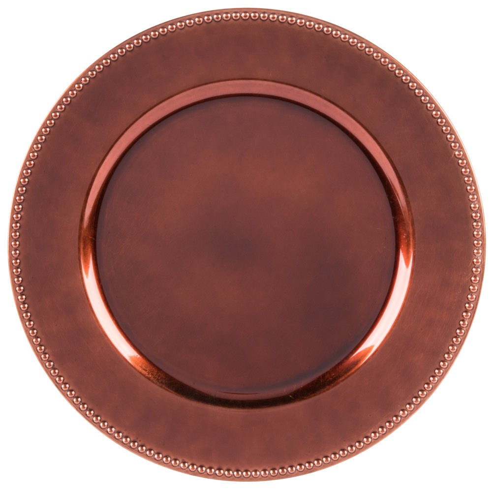 Charger Plates Copper