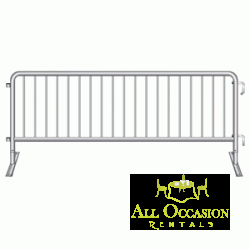 Portable Crowd Fence 8 foot wide x 43 inch tall
