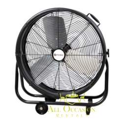 24" High Velocity Floor Fan