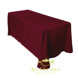 8 ft Polyester Table Drape