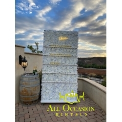 champagne wall