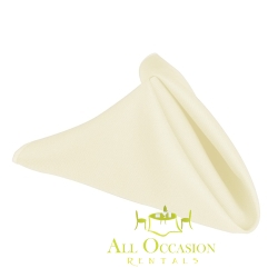 Polyester Napkins Ivory