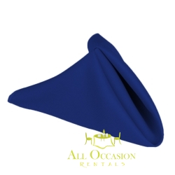 Polyester Napkins Royal Blue