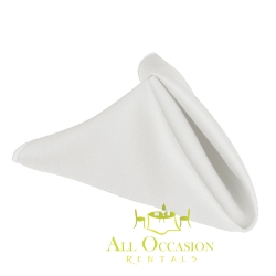 Polyester Napkins White