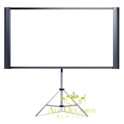 Portable Projection Screen - 80\" Widescreen