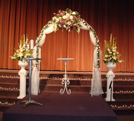 Wedding columns