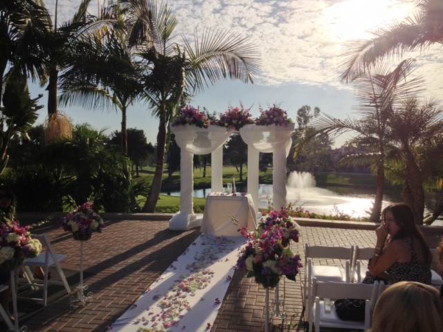 Wedding columns