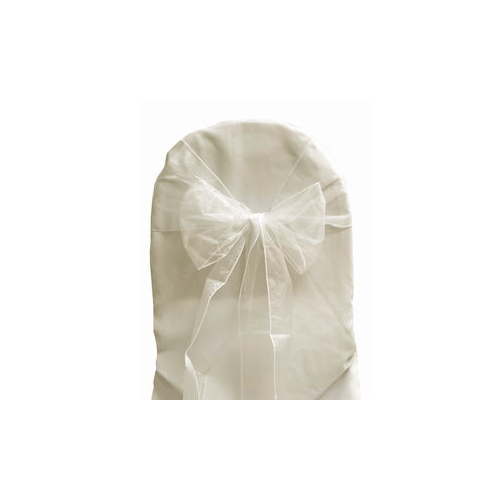 Organza Sash Ivory