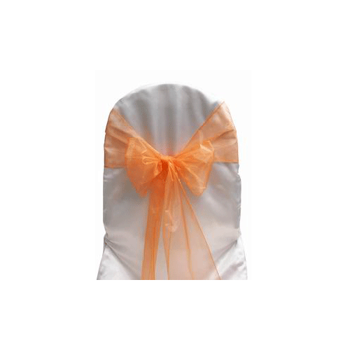 Organza Sash Orange