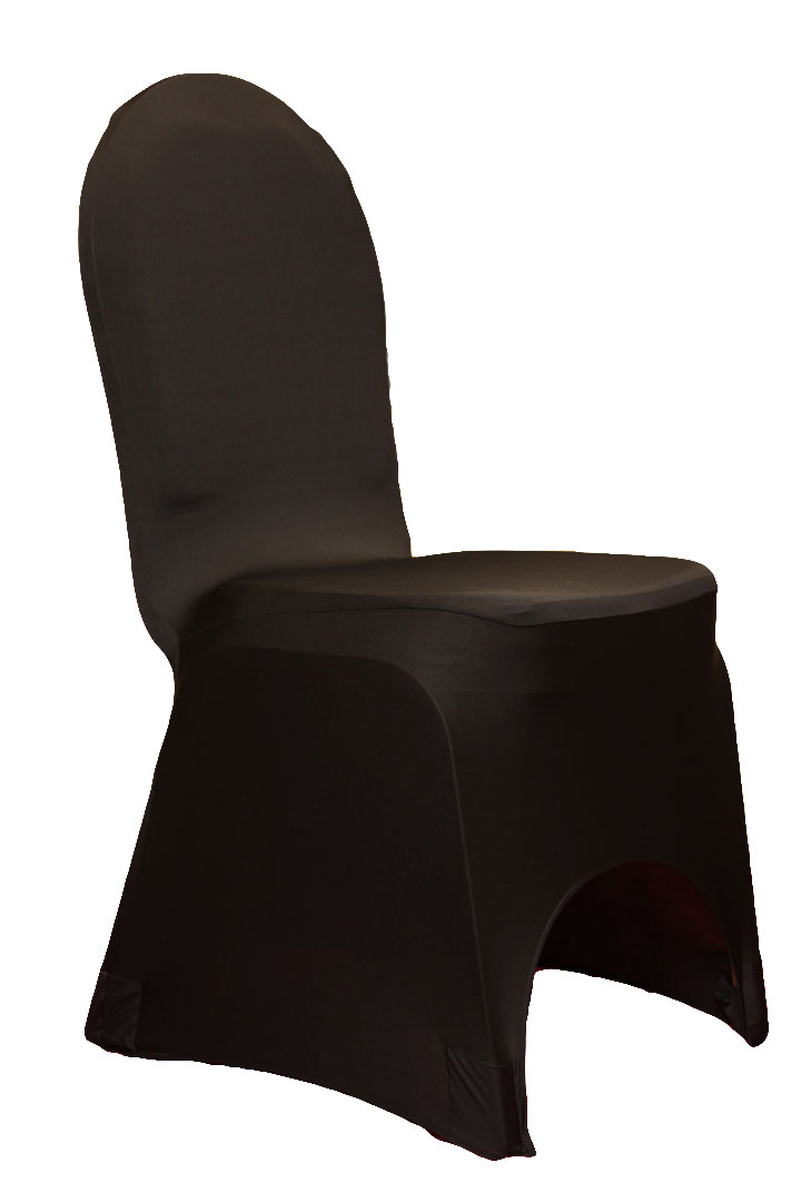 Spandex Chair Cover - Black